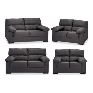 Set Berlin Sofa Pine Dark Grey (2 PCs)