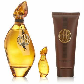 Women's Perfume Set Ambar Jesus Del Pozo 420004 (3 pcs) - Dulcy Beauty