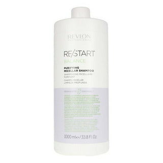 Purifying Shampoo Re-Start Revlon Start (1000 ml) 1 L - Dulcy Beauty