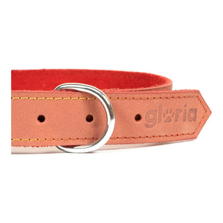 Dog collar Gloria Oasis Red (65 x 3 cm)