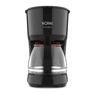 ماكينة القهوة بالتقطير Solac Coffee4you CF4036 1,5 لتر 750 واط، أسود