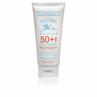 Sunscreen for Children Picu Baby Baby Sensitive skin SPF 50+ (200 ml) - Dulcy Beauty