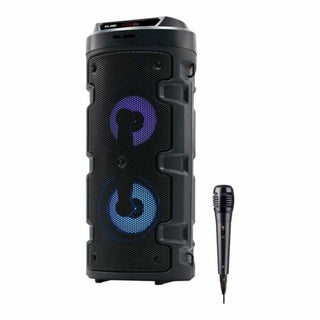 Bluetooth-Lautsprecher mit Karaoke-Mikrofon Elbe Alt-88 10W Schwarz