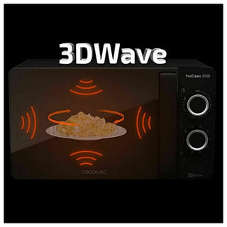 Microwave with Grill Cecotec ProClean 3130 20 L 700W Black 1150 W 20 L
