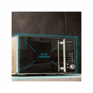 Microwave with Grill Cecotec Convection 2500 900 W 25 L Silver 23 L