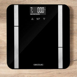 Digital Bathroom Scales Cecotec V1704408 Black 180 kg