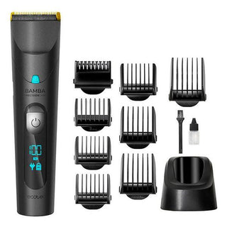 Cordless Hair Clippers Cecotec Bamba PrecisionCare Wet&Dry LED Black - Dulcy Beauty