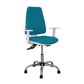 Silla de oficina Elche P&C 9B5CRRP Turquesa Verde verde/azul