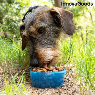 Bottiglia da 2 in 1 con container per acqua e alimenti per animali domestici Pettap