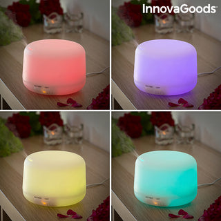 مرطب ناشر للرائحة مع مصابيح LED متعددة الألوان من InnovaGoods