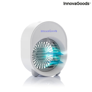 مبرد الهواء المرطب بالموجات فوق الصوتية المصغر مع LED Koolizer InnovaGoods