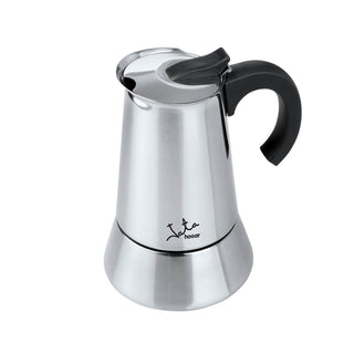 Italian Coffee Pot JATA CAX106 ODIN   * Stainless steel (10.5 x 19 x