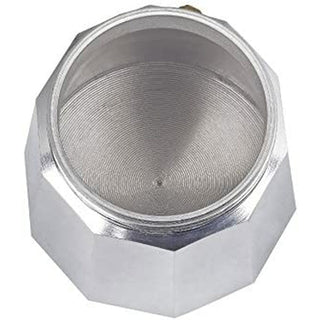 Italian Coffee Pot JATA CCA6          * Silver Aluminium 6 Cups