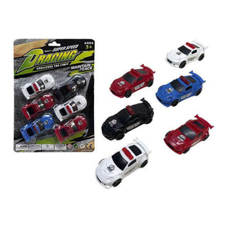 Set of cars Super Speed Racing 6 Pieces Police Car