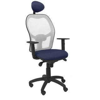 كرسي مكتب مع مسند للرأس Jorquera P&C ALI200C أزرق داكن