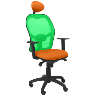 كرسي مكتب مع مسند للرأس Jorquera P&C ALI308C برتقالي