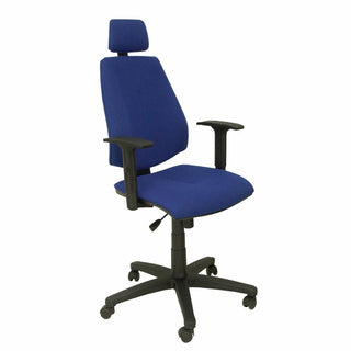 كرسي مكتب مع مسند للرأس Montalvos P&C 942253 أزرق
