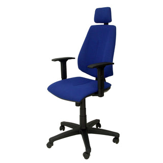 كرسي مكتب مع مسند للرأس Montalvos P&C 942253 أزرق
