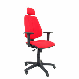 Office Chair with Headrest  Montalvos P&C LI350CB Red