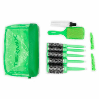 Set of combs/brushes Termix Brushing Green - Dulcy Beauty