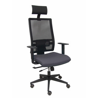 Office Chair with Headrest P&C B10CRPC Dark grey