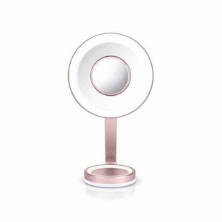 Magnifying Mirror with LED Babyliss 9450E Pink - Dulcy Beauty