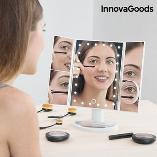 Magnifying Mirror with LED 4-in-1 Ledflect InnovaGoods - Dulcy Beauty