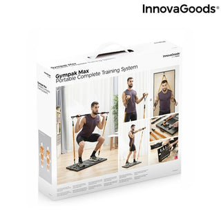 Integrated Portable Training System with Exercise Guide Gympak Max