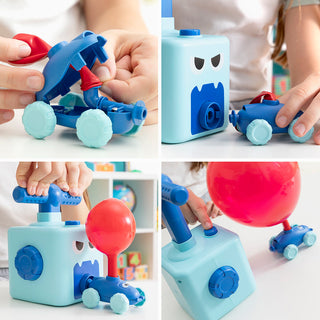 Coyloon 2-in-1 Car and Balloon Launcher Toy