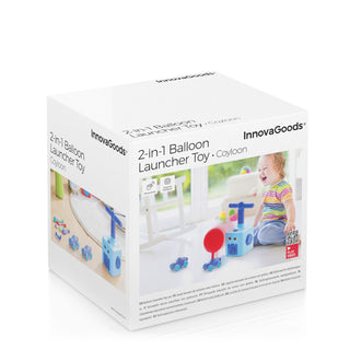 2-w-1 samochody i balonowe wyrzutni Toy Coyloon Innovagoods