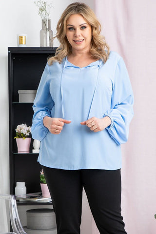 Blusa de talla grande