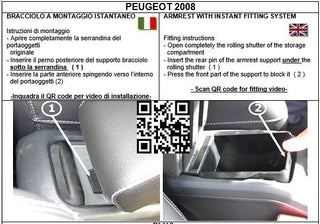 Armlast für Peugeot 2008 (2013-2019)